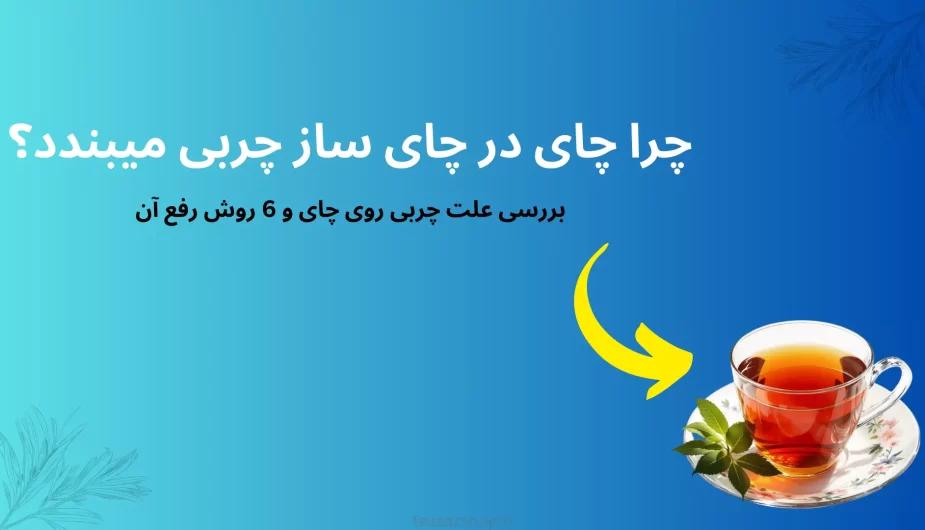 چربی روی چای | چرا چای در چای ساز چربی میبندد؟